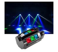 Luce effetto ragno RGBW 4 in 1 8 * 3 W LED a otto occhi, luce ragno for spettacoli da palco, discoteca, DJ, feste, club, bar, DMX512, effetto luce LED,Efficienza Energetica