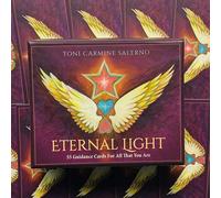 Luce Eterna Mini Carte Oracolari Blu Angelo Editore Toni Carmine Salerno NUOVO