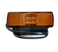 LUCE FANALE DI INGOMBRO A LED ARANCIONE FURGONE CAMION TRATTORE VEICOLI LATERALI