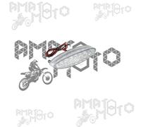 LUCE FANALE POSTERIORE A LED 12V MOTO LAMPA 90159
