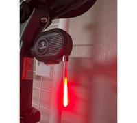 Luce fanale posteriore bici da corsa mtb city a led ricaricabile usb 3 funzioni