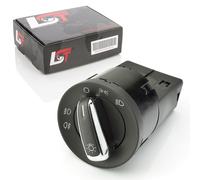 Luce Fari Interruttore NSW CROMO Per Skoda Fabia Octavia Roomster Superb