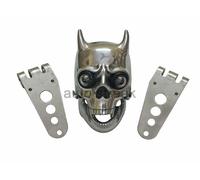 Luce Fari Universale Skull Bobber Con Supporti Luce Bianca Negli Occhi
