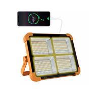LUCE FARO 120 W EMERGENZA PORTATILE RICARICABILE PANNELLO SOLARE POWER BANK USB