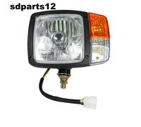 Luce Faro Proiettore Con Indicatore SX 12/24V H4 3 Luci Anteriore Trattore
