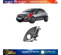 Luce Fendinebbia Paraurti Anteriore Griglia Striscia Cromata SX Per Opel Corsa D