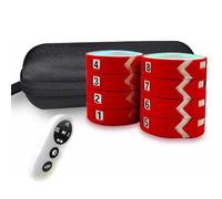 Luce Fitness Agile, Luci per Allenamento di Reazione, 4 Modalità, Allenamento per Coordinazione Occhio Mano, Luce LED per Allenamento dei Riflessi Flash con Telecomando, Divertimento, 8 lights
