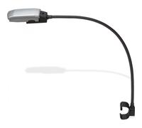 Weber WORKS Lampada flessibile, adatta a tutti i modelli Slate & Spirit (2025), luce LED luminosa con braccio flessibile - nero/argento (3400518)