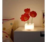 Luce floreale floreale floreale automatica Luce da letto da letto Luce della