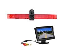 Luce freno auto telecamera retromarcia due lenti Slim Flat Back Housing sostituzione compatibile per Hella 2DA 343 106-201 Light Camera & Monitor Kit (5 pollici kit) (4.3 in kit 3)