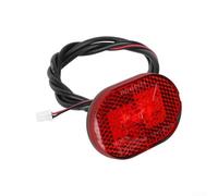 Luce freno di ricambio per Xiaomi Scooter elettrico 4 Lite, fanale posteriore a LED con sensore di frenata automatica, accessorio per lampada posteriore ad alta visibilità per una maggiore sicurezza