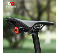 Luce Freno Intelligente per Bicicletta LED USB Sense Fanale Posteriore per Bici