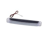 Luce Freno Posteriore Fanale Posteriore Universale Per Auto SUV, 18 LED, Montaggio Alto, Terzo Freno Posteriore, Luce Di Stop, 30 Cm, Accessori Per Auto Auto Led Rosso Alta(BIANCO)