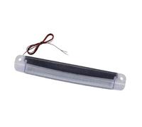 Luce Freno Posteriore Fanale Posteriore Universale Per Auto SUV 18 LED Montaggio Alto Terzo Freno Stop 30 Cm Accessori Per Auto Auto Led Rosso Alta(BIANCO)