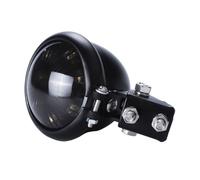 luce freno posteriore moto Accessori moto Fanali posteriori a LED retro modificati Luci dei freni in metallo di marcia rotondi