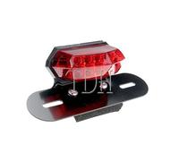 luce freno posteriore moto Fanale posteriore universale per motocicletta a LED luce freno supporto per targa fanale per scuola 12 V