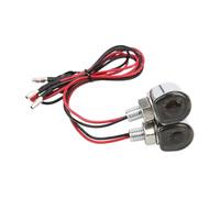 luce freno posteriore moto Indicatore luminoso di direzione del motociclo LED ambrato 12V Segnali lampeggianti Winker per Bobber