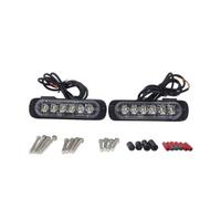 luce freno posteriore moto Luce freno a LED ausiliaria doppia universale per moto targa B6 forcella anteriore coda posteriore per
