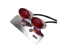 luce freno posteriore moto Motocicletta modificata universale con fanale posteriore a LED per sterzo porta targa luce freno parti di attrezzatura per moto