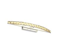 Luce Frontale a Specchio a LED Luce per armadietto a Specchio Europea Graziosa Luce cosmetica per Bagno in Cristallo K9 44 cm 12 W