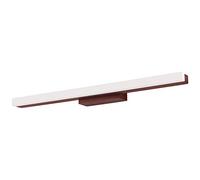Luce Frontale a Specchio Lampada da Parete a Prova di umidità a LED per Bagno Lampada per Trucco Faro Europeo a Specchio in Legno, Lampada a Specchio (Colore : Warm Light-80cm/13w) Il Nuovo