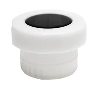 Luce galleggiante per cloro per piscina, dispenser galleggiante impermeabile, 33/32,9/20,8 cm, cloratore ad energia solare, effetto bagliore multicolore per piscine e fontane da giardino, bianco