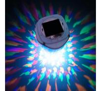 Luce galleggiante per piscina alimentata da energia solare e ricarica USB per giochi d'acqua all'aperto e intrattenimento in cortile (1 pz)