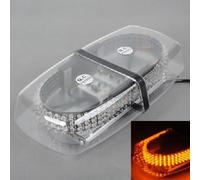 Luce impermeabile stroboscopica mini barra luminosa da 25 W 240 LED, luce gialla