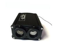 Luce in fibra ottica, Doppio Accoppiamento 32W RGBW LED Light Engine Touch Control A Fibra Ottica Con Kit Cavo In Fibra Ottica PMMA End Glow(IN DOOR,2Roll 200PCSX1mmX4m)