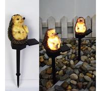 Luce in resina per riccio ad per solare per prato per giardino per decorazione c