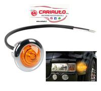 Luce Incasso 1 Led Cromata,12/24V Impermeabile IP67 OMOLOGATO