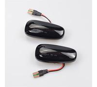 Luce Indicatore Laterale Led 2PCS Auto LED Dinamico Lampeggiante Indicatore Di Direzione Luce Laterale Della Lampada Per Opel Per Zafira A 1999-2005 Per Astra G 1998-2009(Dynamic Smoked Type)