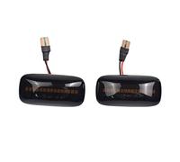 Luce Indicatore Laterale Led Per Nissan Per Skyline R34 Per Almera Per Pulsar Per Maxima QX Per Sunny G10 Per Primera P11 P12 Car LED Side Marker Light Turn Signal Dynamic(Dynamic Smoked)