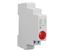 Luce Indicatore, Salvamento Spaziale JD9 Din LIGHT LED LED LIGHT PER AC DC 230 V Tipo di Binario, Multiplo con Materiale PC Adatto (rosso)