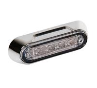LD44 Luce A 4 Led Montaggio Superficie 12/24V - Bianco