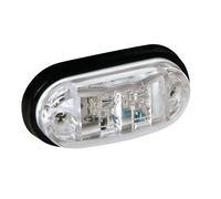 Lampa Luce ingombro a 2 Led, 24V - Bianco 8484