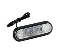 Luce ingombro a 3 Led, montaggio ad incasso, 9/32V - Arancio