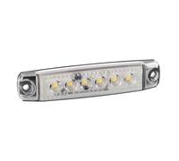 Luce Ingombro A 6 Led Montaggio In Superficie 12/24v Bianco Luci Perimetrali