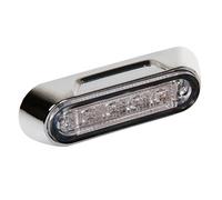 LUCE INGOMBRO CABINA A 4 LED ROSSA ROSSO 12/24V CAMION RIMORCHI OMOLOGATE 41499