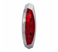 Luce ingombro destra bianco/rosso con base bianca - 95367.10