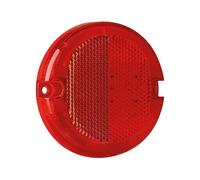 Luce ingombro perimetrale tonda 4 Led 12/24V - Rosso