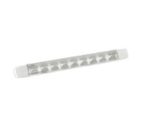 Luce ingombro retromarcia a 9 Led montaggio in superficie 12/24V - bianco