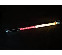 Luce Interna A LED Con Bandiera Tedesca 12/24V Base In Alluminio 500Mm