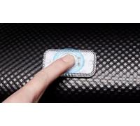 Luce Interna Led Abitacolo Bagagliaio Auto Plafoniera Wireless Touch Luce Notturna Bianco Ghiaccio 6000K Ricaricabile USB Magnetica Senza Foro Senza Fili Casa Cucina Armadio Cassetto Ufficio (2 Pezzi)