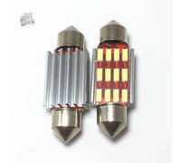 Luce Interna per Auto Bianco 31Mm 36Mm 39Mm 41Mm Luci Festone Auto C5W C10W 4014