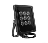 Luce IR Sicurezzza Esterna Impermeabile 850nm 9LED(90°) | 9 LED potenti, per raggio 100m, visione per chiara al buio, IP66 waterproof, giorno/notte