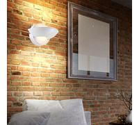 Luce Lampada da Parete Luce Sala da Pranzo LED Up Down 2 Fiamma Bianco H 16,5 CM
