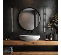 Luce Lampada da Parete Sala Pranzo 4 Fiamma Pavimento LED L 68 CM 2er Set