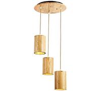 Luce lampadario Luce, Lampadini del lampadario alla moda Compatibili con le luci a sospensione retrò isola da cucina tavolo da pranzo in legno 3 -lampade a sospensione della lampada industriale di