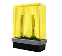 Luce lampeggiante a LED per porta del garage, luce stroboscopica di sicurezza, compatibile con motori Schartec per cancello girevole e scorrevole 12 V-265 V AC/DC,